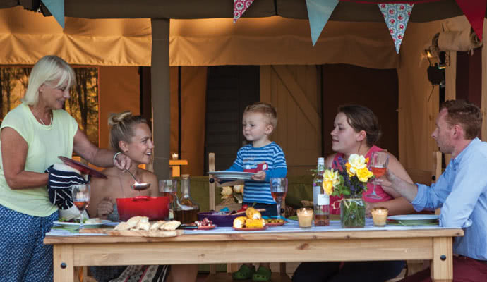 Quality family glamping breaks needed break the bank