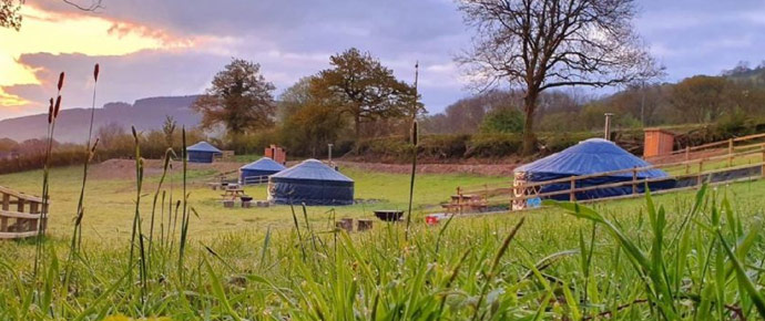 Eco-friendly glamping retreats