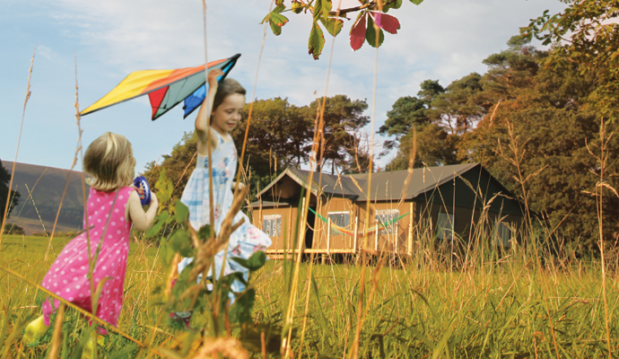 Space for the family to explore right on-site